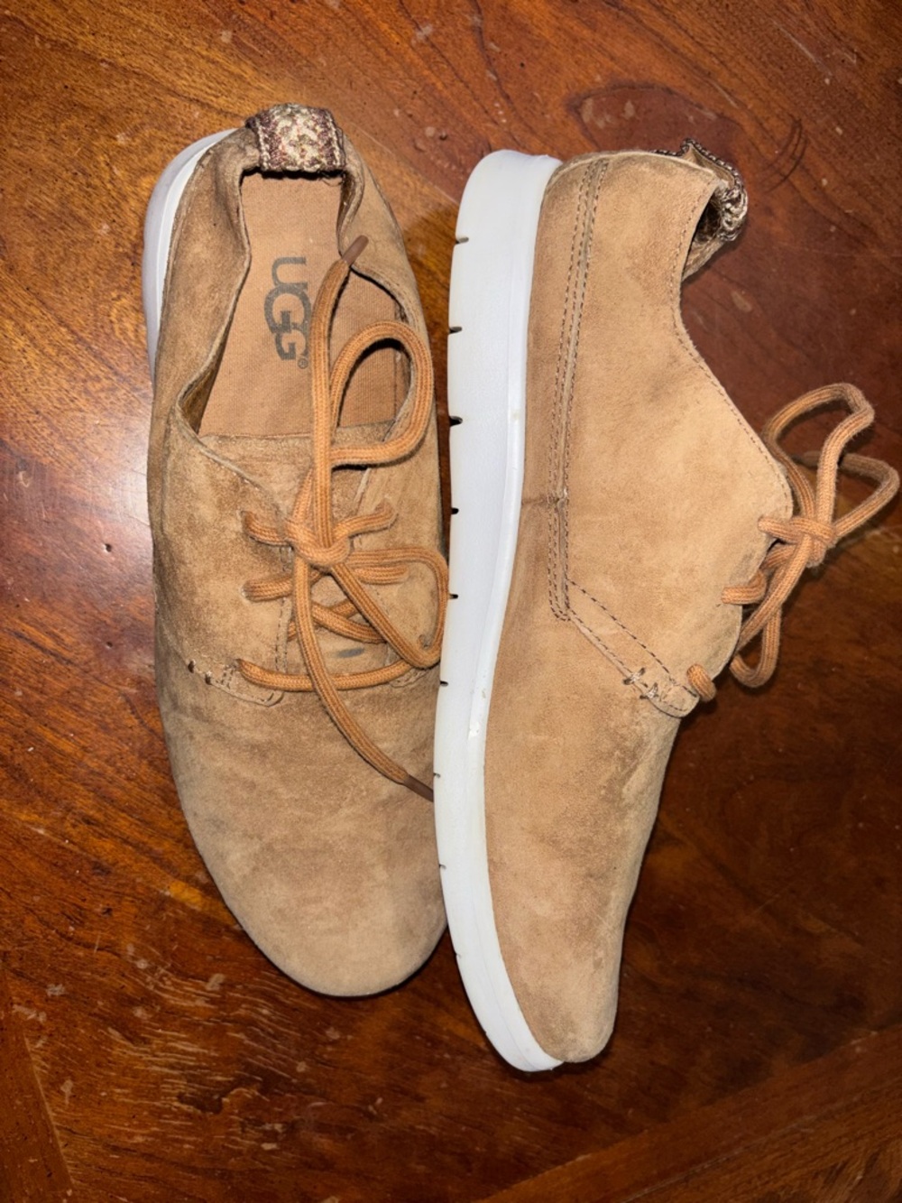 UGG Men's Suede Chukka Sneakers in Chestnut Tan